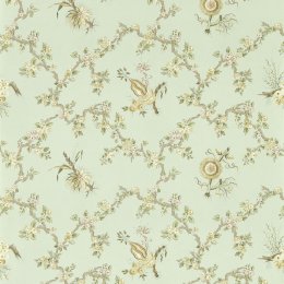 Sanderson Trelliage Aphrodite/Blush Wallpaper