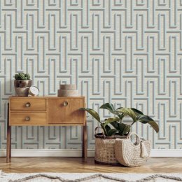 Decorline Henley Seafoam Wallpaper