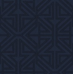 A Street Prints Kachel Indigo Wallpaper