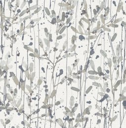 A Street Prints Leandra Grey Wallpaper