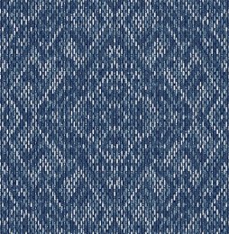 A Street Prints Felix Indigo Wallpaper