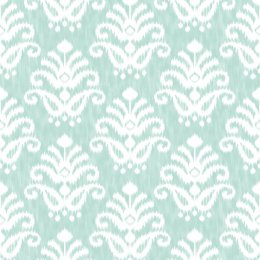 A Street Prints Keaton Aqua Wallpaper