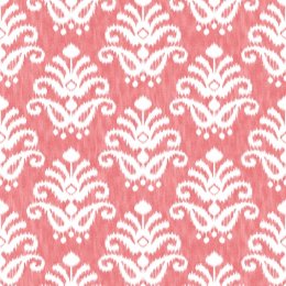 A Street Prints Keaton Coral Wallpaper