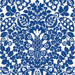 A Street Prints Marni Blue Wallpaper