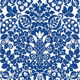 A Street Prints Marni Blue Wallpaper