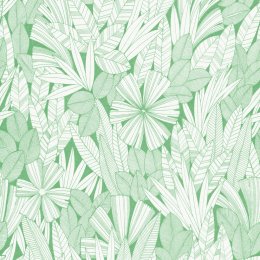 A Street Prints Bannon Green Wallpaper