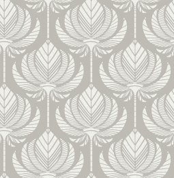 A Street Prints Palmier Grey Wallpaper