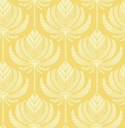 A Street Prints Palmier Yellow Wallpaper