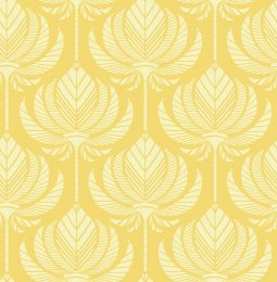 A Street Prints Palmier Yellow Wallpaper