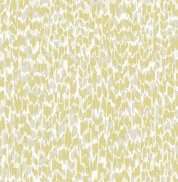 A Street Prints Flavia Yellow Wallpaper