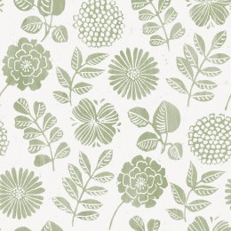 A Street Prints Inge Green Wallpaper