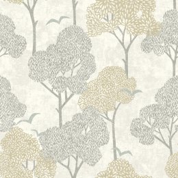 A Street Prints  Lykke Natural Wallpaper