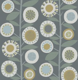 A Street Prints Sisu Grey Wallpaper