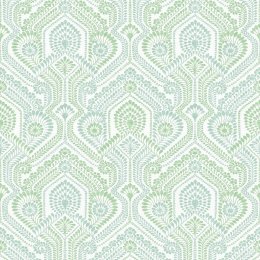 A Street Prints Fernback Green Wallpaper