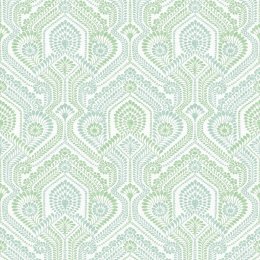 A Street Prints Fernback Green Wallpaper