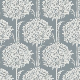 A Street Prints Zaria Blue & Grey Wallpaper