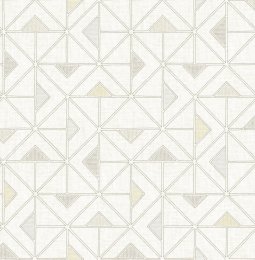 A Street Prints Jekyl Grey & Yellow Wallpaper