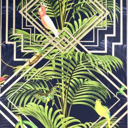 Holden Decor Congo Navy Wallpaper