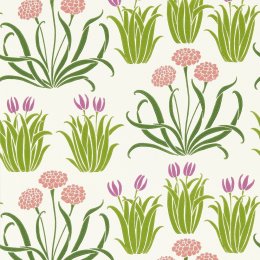 Morris & Co Glade Tulip Fields Wallpaper