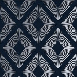 Next Deco Triangle Navy Wallpaper 118272