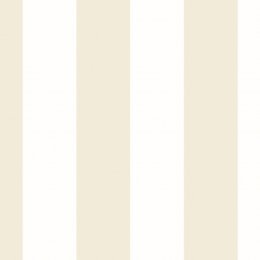 Ohpopsi Bloc Stripe Chalk wallpaper in neutral tones.