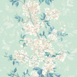 OHPOPSI Sakura Powder Puff Wallpaper IKA50125W