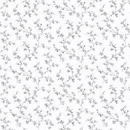 Galerie Pretty Prints Alison's Trail Grey & Black Wallpaper