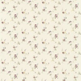 Galerie Pretty Prints Laura's Trail Cream / Pink / Green / Brown / Yellow Wallpaper