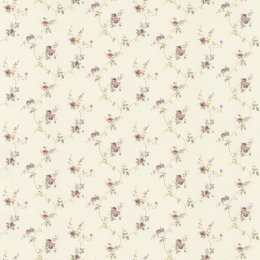 Galerie Pretty Prints Laura's Trail Cream / Pink / Green / Brown / Yellow Wallpaper