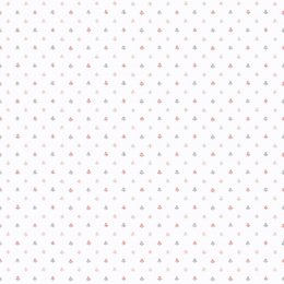 Galerie Pretty Prints Lulu Spot Pink & Grey Wallpaper