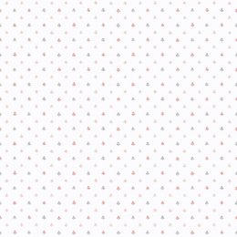 Galerie Pretty Prints Lulu Spot Pink & Grey Wallpaper