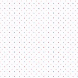 Galerie Pretty Prints Lulu Spot Pink Blue Wallpaper