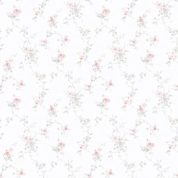 Galerie Pretty Prints Ivy Trail Pink / Grey / Beige Wallpaper