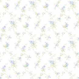 Galerie Pretty Prints Ivy Trail Blue / Purple / Green Wallpaper