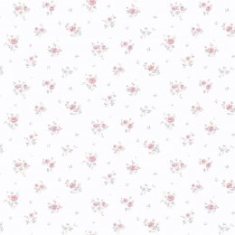 Galerie Pretty Prints Rainbow Floral Pink / Grey / Beige Wallpaper