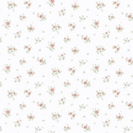 Galerie Pretty Prints Rainbow Floral Pink / Turquoise / Green Wallpaper