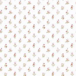 Galerie Pretty Prints Mini Garden Spot Cream / Red / Yellow / Green / Ochre Wallpaper