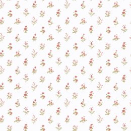 Galerie Pretty Prints Mini Garden Spot Cream / Red / Yellow / Green / Ochre Wallpaper