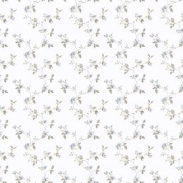 Galerie Pretty Prints Mini Garden Spot Blue / Beige / Grey Wallpaper
