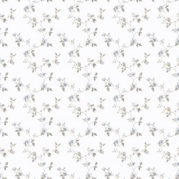 Galerie Pretty Prints Mini Garden Spot Blue / Beige / Grey Wallpaper