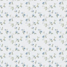 Galerie Pretty Prints Mini Floral Trail Blue & Green Wallpaper