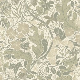 Galerie Elise Olive / Taupe / Cream Wallpaper