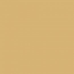 Lawn Daisy paint swatch in muted ochre yellow