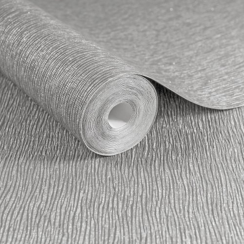 Graham & Brown Shimmer Silver Wallpaper 101441