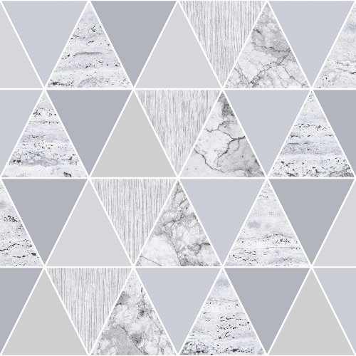 Graham & Brown Refections Silver Wallpaper 103292