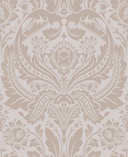Graham & Brown Desire Rose Gold & Mink Wallpaper