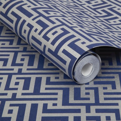 Graham & Brown Zen Cobalt Wallpaper Roll