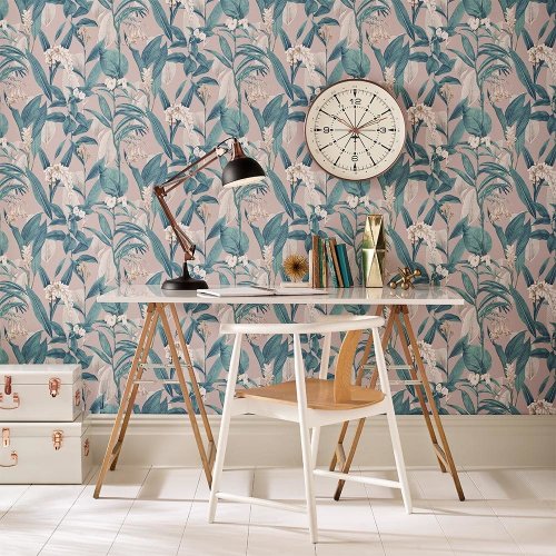 Graham & Brown Botanical Dusk Wallpaper Room