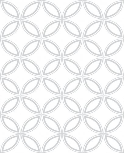Graham & Brown Eternity White & Silver Wallpaper