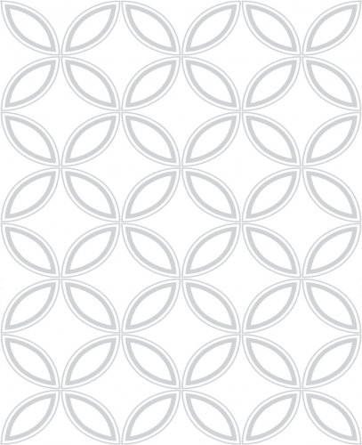 Graham & Brown Eternity White & Silver Wallpaper